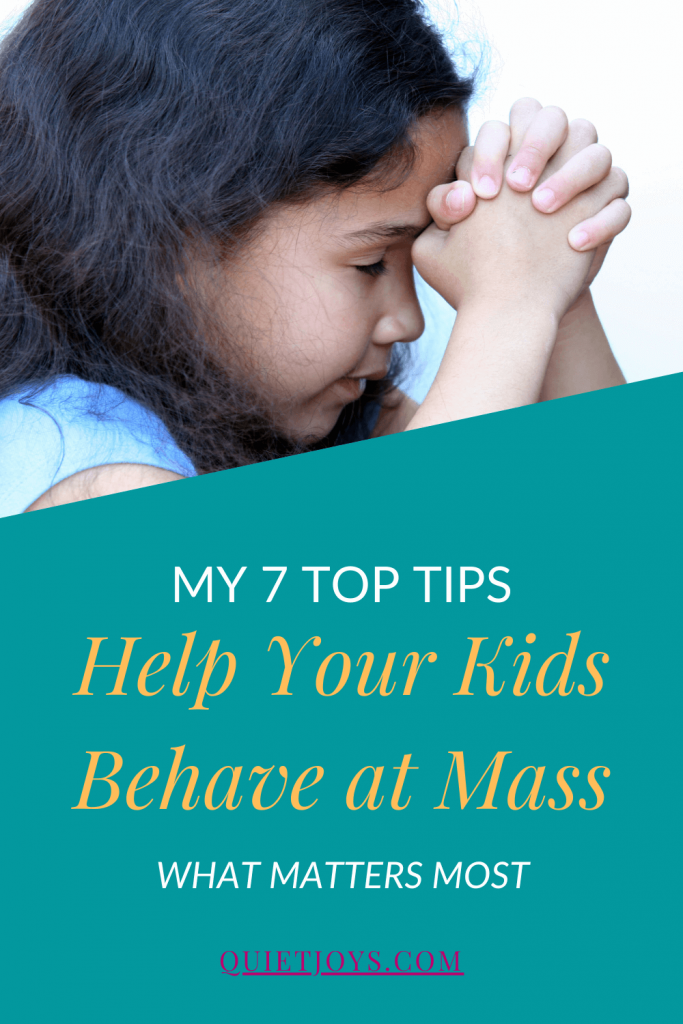 Help Kids Behave at Mass pinterest